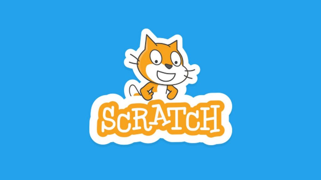 Il logo di Scratch la piattaforma di coding semplificata a blocchi